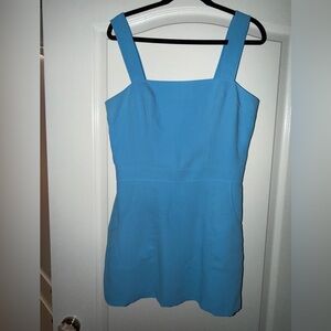 Amanda Uprichard Ace Dress in Pacific Sleeveless Dress size L